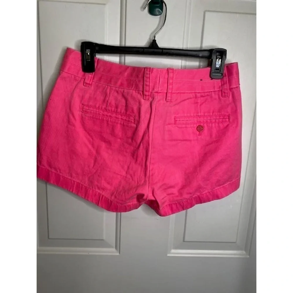 J. Crew‎ Pink Chino Shorts Women's Size 2